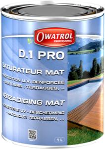 D1 Pro saturateur mat entretien bois SBM Pornic