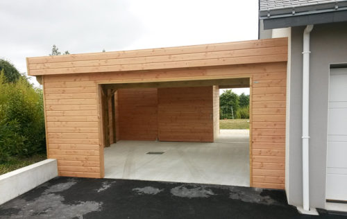 Garage bardage Douglas La Marne SBM Pornic