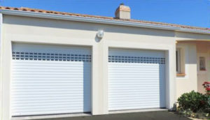 Portail de garage enroulable Pornic SBM La Marne